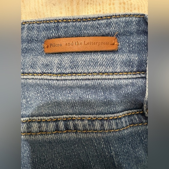 Anthropologie Pilcro Stet denims size 27 crop medium wash - Picture 4 of 16